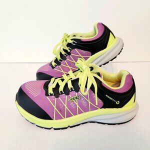 Keen Women's Size 5 M Utility Vista Energy Safety Work Shoes Carbon Toe Purple